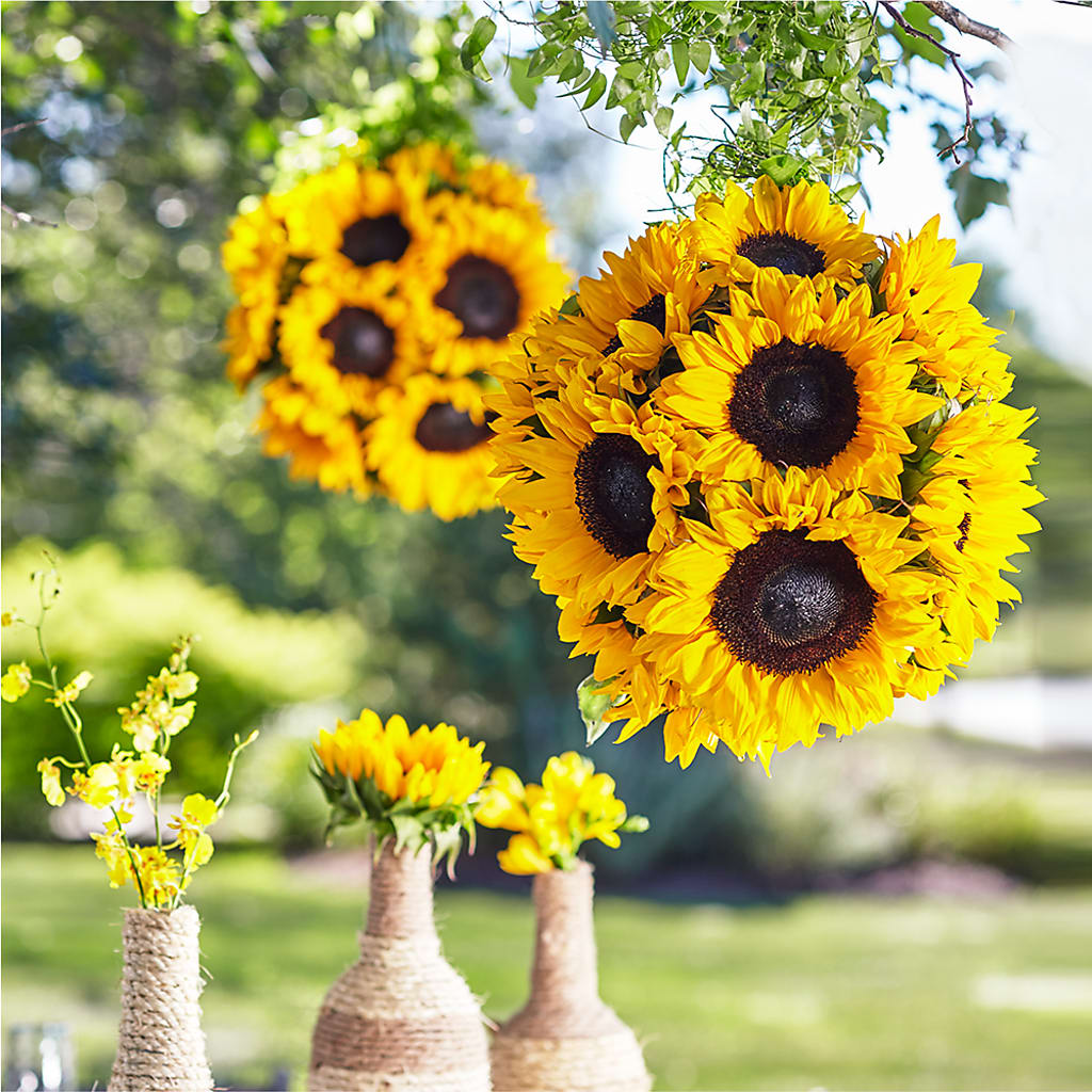 Sublime Garden Hanging Arrangement – The Flower Garden, Nettleton MS
