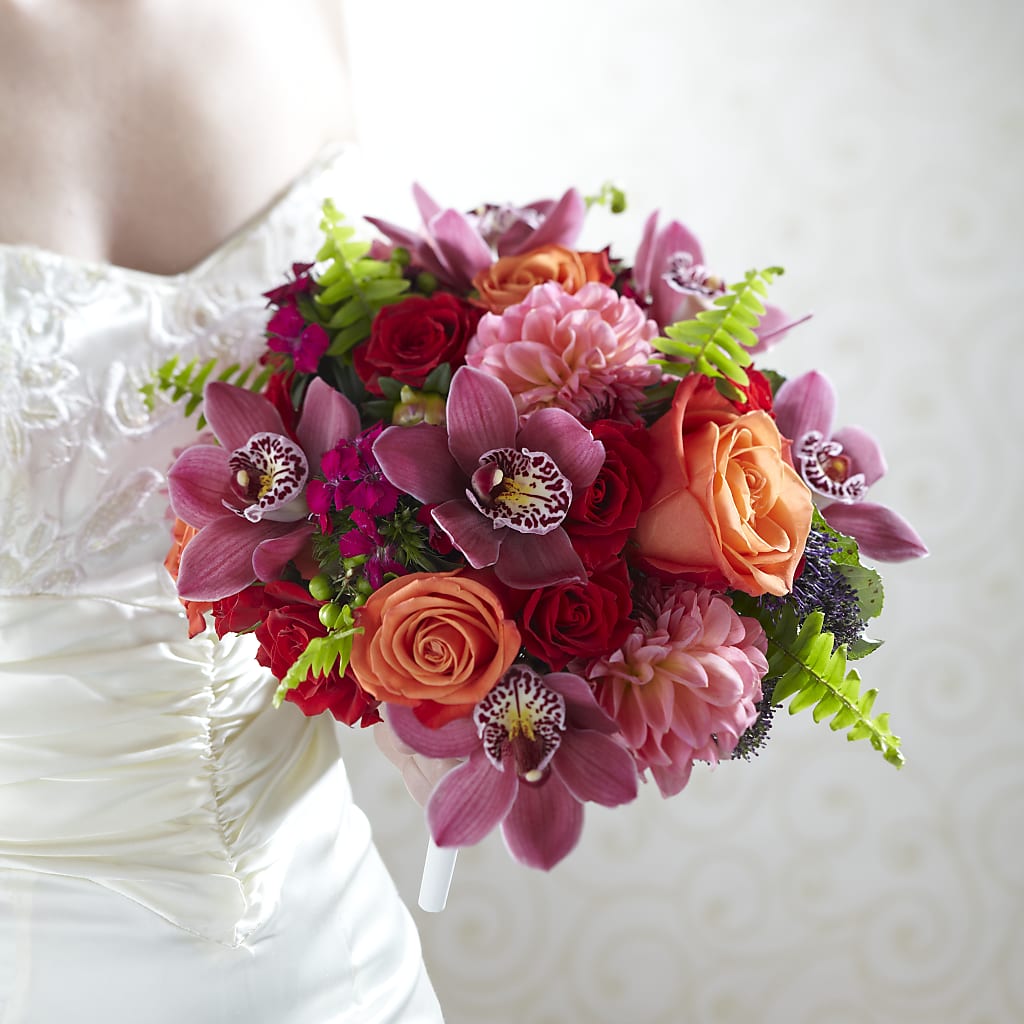 Brilliant Blossoms Bouquet – The Flower Garden, Nettleton MS