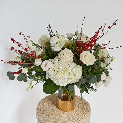 Frosted Windows Bouquet –  The Flower Garden, Nettleton MS
