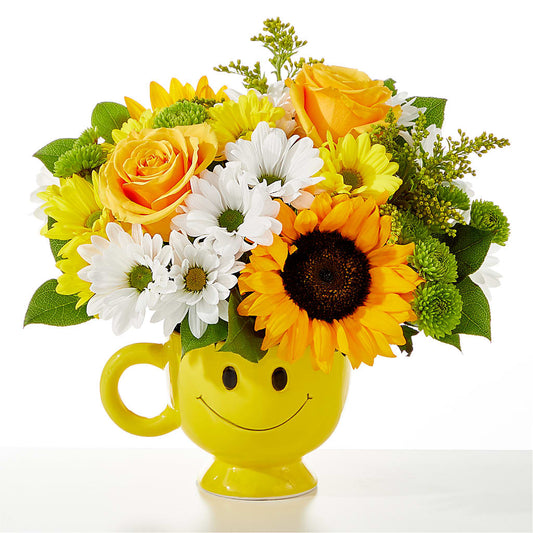 Be Happy Bouquet –  The Flower Garden, Nettleton MS