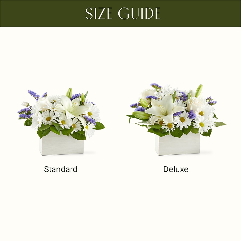 Beyond Blue Box Bouquet –  The Flower Garden, Nettleton MS