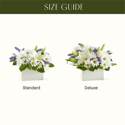Beyond Blue Box Bouquet –  The Flower Garden, Nettleton MS