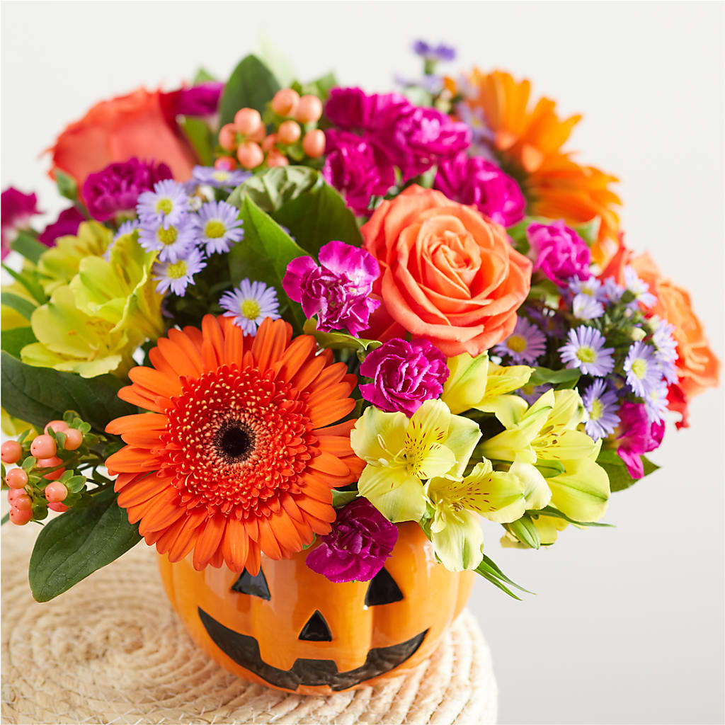 Tricks & Treats Pumpkin –  The Flower Garden, Nettleton MS