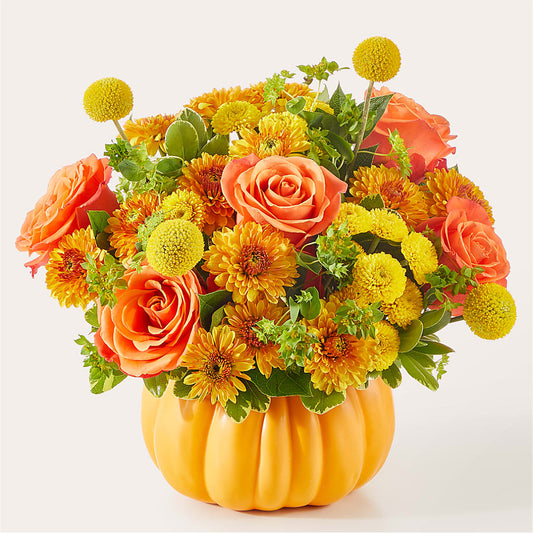Gourdgeous Pumpkin –  The Flower Garden, Nettleton MS