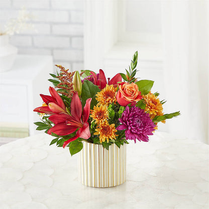 Burgundy Landscape Bouquet –  The Flower Garden, Nettleton MS