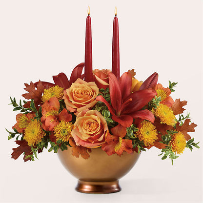 Harvest Table Centerpiece –  The Flower Garden, Nettleton MS