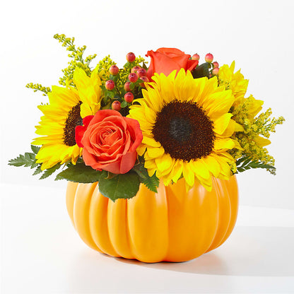 Pick of the Patch Pumpkin Bouquet –  The Flower Garden, Nettleton MS