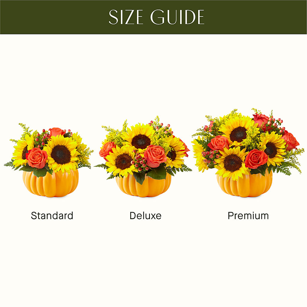 Pick of the Patch Pumpkin Bouquet –  The Flower Garden, Nettleton MS