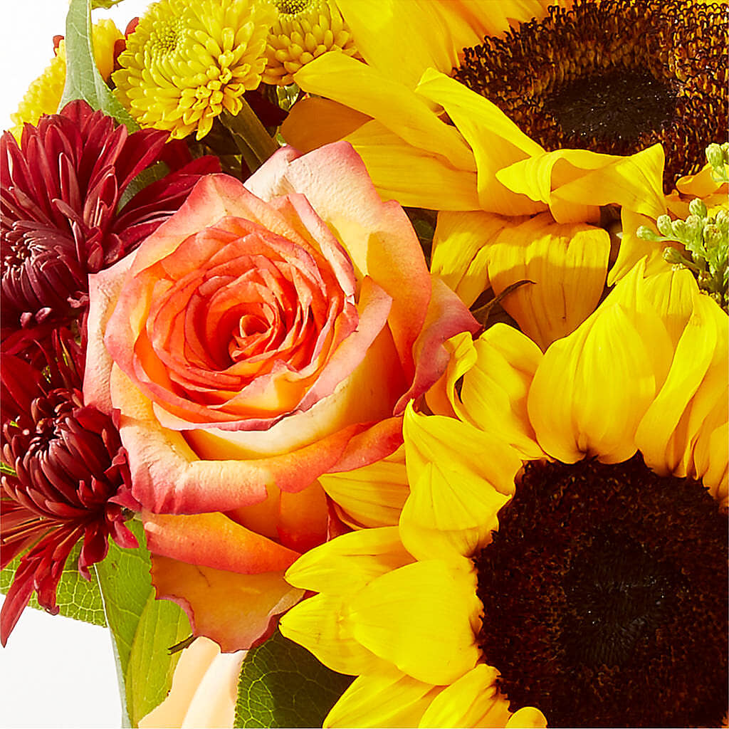 Golden Gourd Pumpkin Bouquet –  The Flower Garden, Nettleton MS