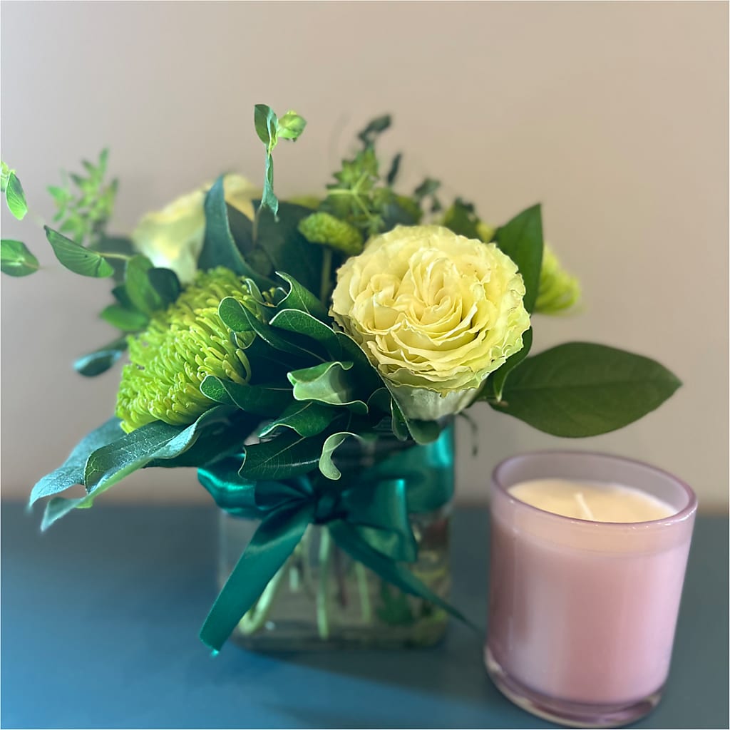 Emerald Forest Bouquet –  The Flower Garden, Nettleton MS