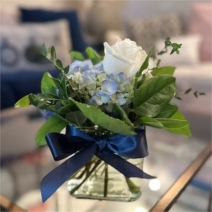 Sky Blue Delight Bouquet –  The Flower Garden, Nettleton MS