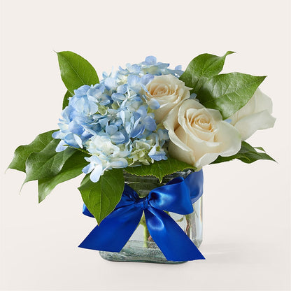 Sky Blue Delight Bouquet –  The Flower Garden, Nettleton MS
