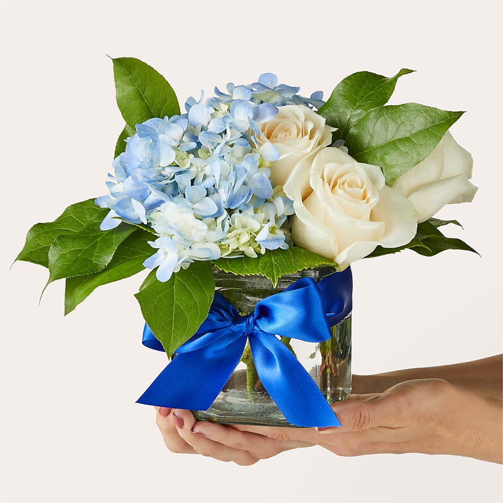 Sky Blue Delight Bouquet –  The Flower Garden, Nettleton MS