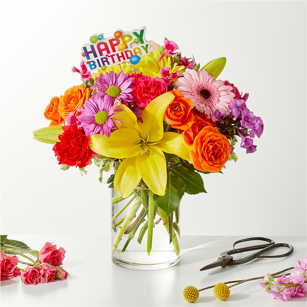 Cue the Confetti - A Florist Original –  The Flower Garden, Nettleton MS