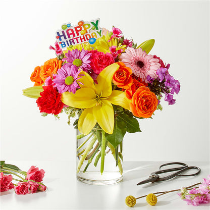 Cue the Confetti - A Florist Original –  The Flower Garden, Nettleton MS