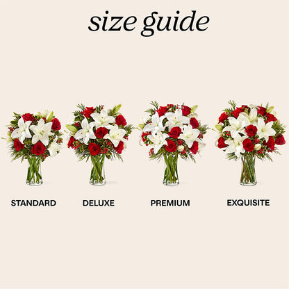 Sparkling Snowflakes Bouquet –  The Flower Garden, Nettleton MS