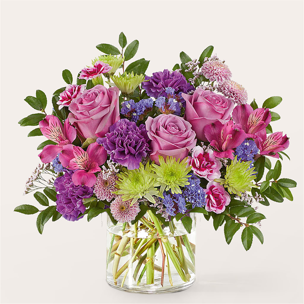 Glass Half Full Bouquet –  The Flower Garden, Nettleton MS