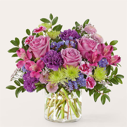 Glass Half Full Bouquet –  The Flower Garden, Nettleton MS