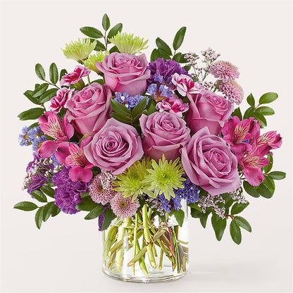 Glass Half Full Bouquet –  The Flower Garden, Nettleton MS