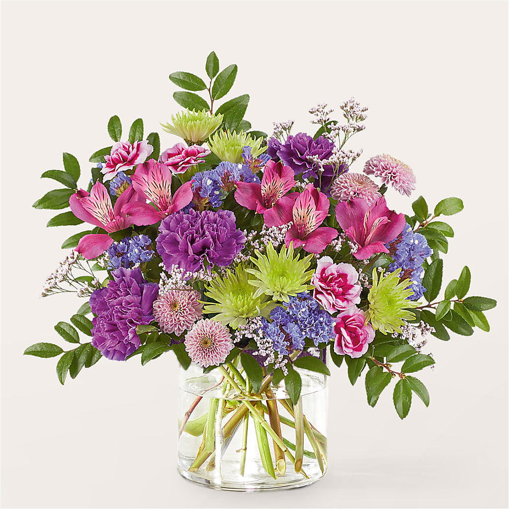 Glass Half Full Bouquet –  The Flower Garden, Nettleton MS