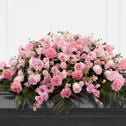 Garden of Comfort Casket Spray (Standard) –  The Flower Garden, Nettleton MS