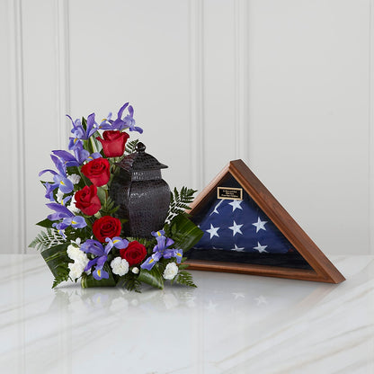Patriotic Tribute Arrangement –  The Flower Garden, Nettleton MS