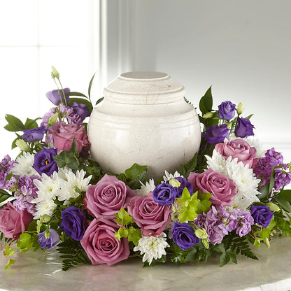 Blooming Sympathy Cremation Adornment –  The Flower Garden, Nettleton MS