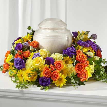 Blossoms of Remembrance Cremation Adornment –  The Flower Garden, Nettleton MS