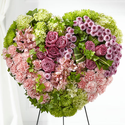 Heartwarming Standing Heart –  The Flower Garden, Nettleton MS