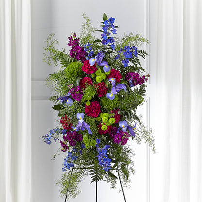 Heavenly Skies Standing Spray –  The Flower Garden, Nettleton MS