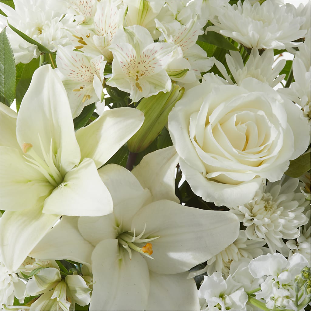 Peaceful Reflections Arrangement –  The Flower Garden, Nettleton MS