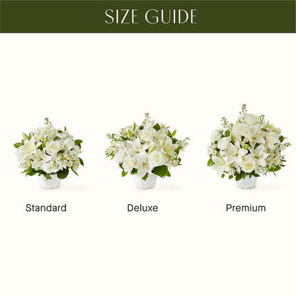 Peaceful Reflections Arrangement –  The Flower Garden, Nettleton MS