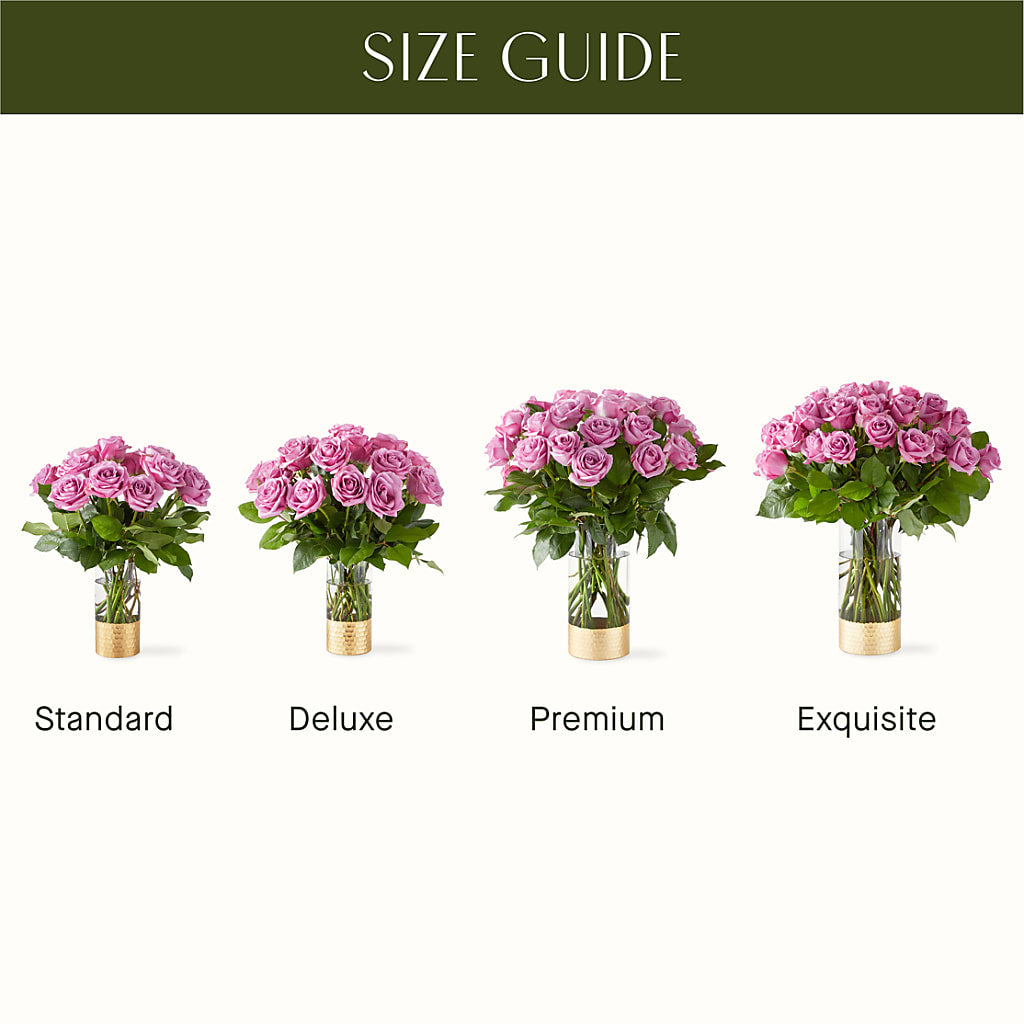 Secret Admirer Lavender Rose Bouquet –  The Flower Garden, Nettleton MS