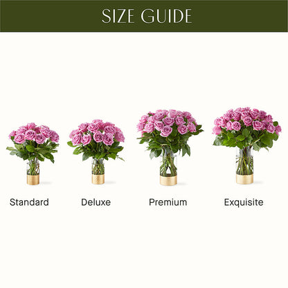 Secret Admirer Lavender Rose Bouquet –  The Flower Garden, Nettleton MS