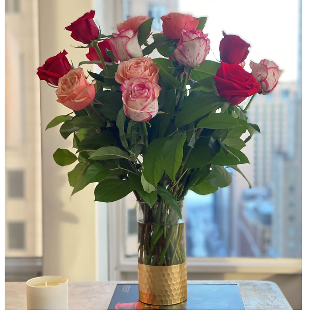 Ever After Rose Bouquet –  The Flower Garden, Nettleton MS