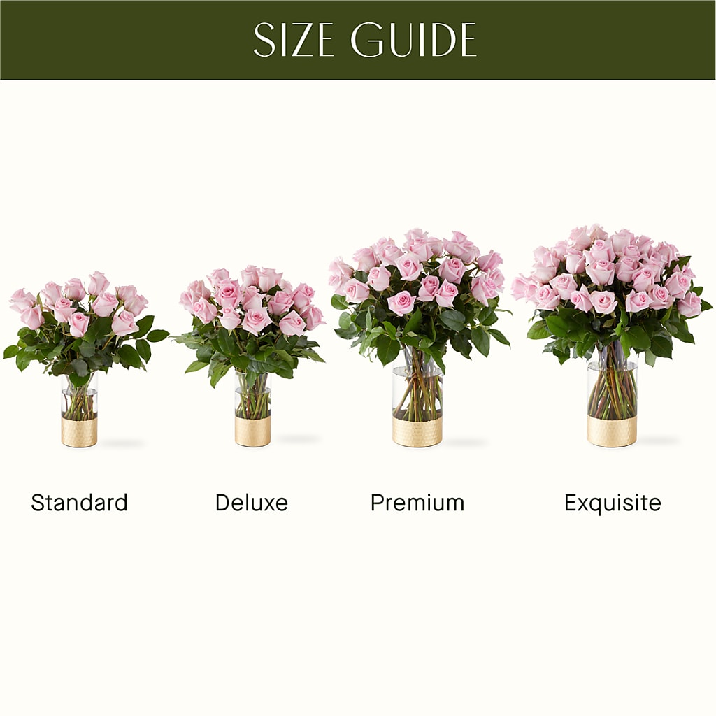 Picture Perfect Pink Rose Bouquet –  The Flower Garden, Nettleton MS
