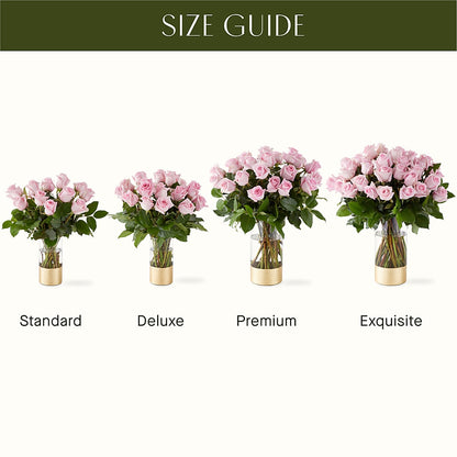 Picture Perfect Pink Rose Bouquet –  The Flower Garden, Nettleton MS