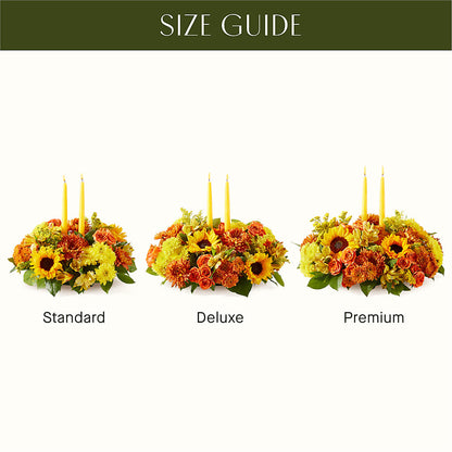 Autumn Harmony Centerpiece –  The Flower Garden, Nettleton MS