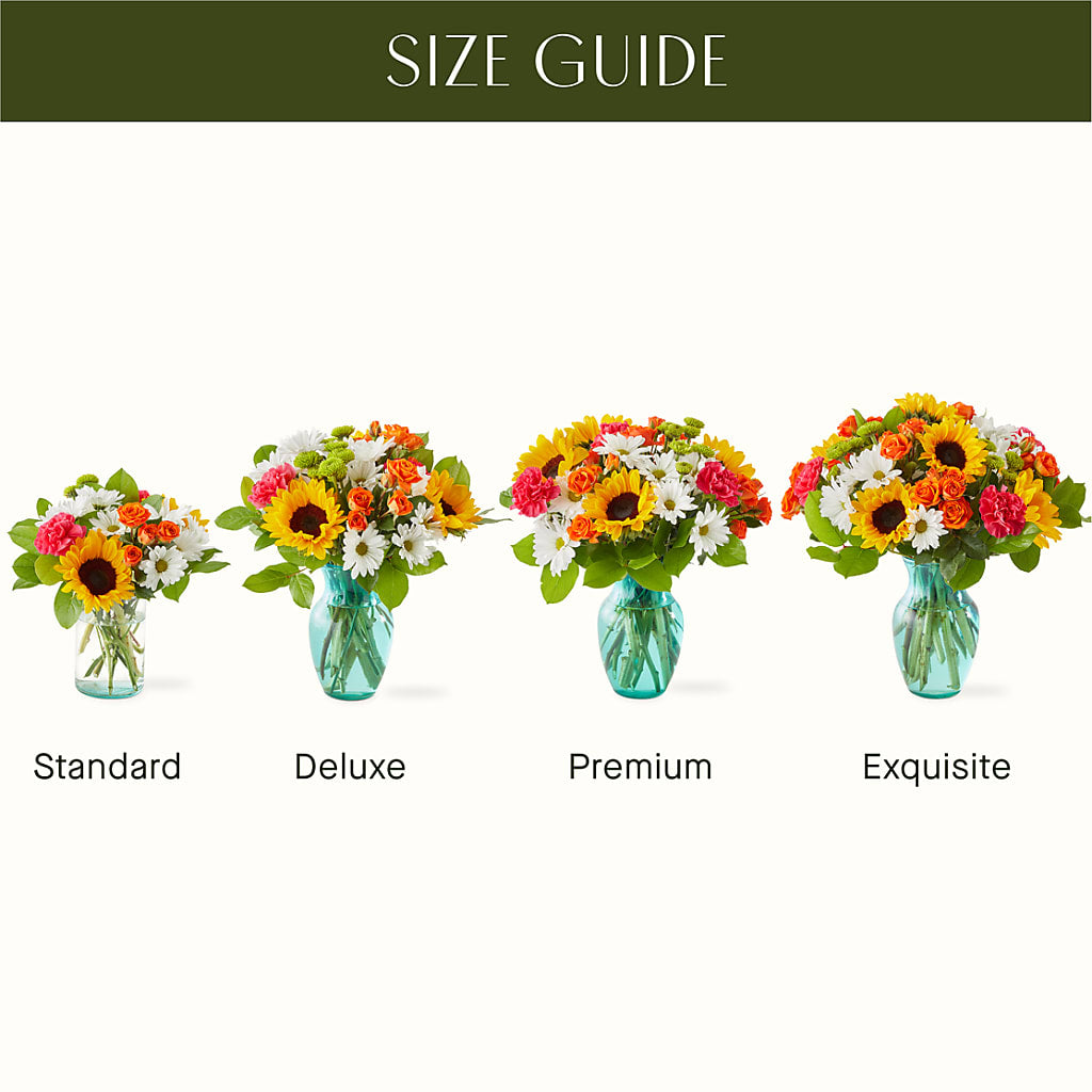 Sun-drenched Blooms Bouquet –  The Flower Garden, Nettleton MS
