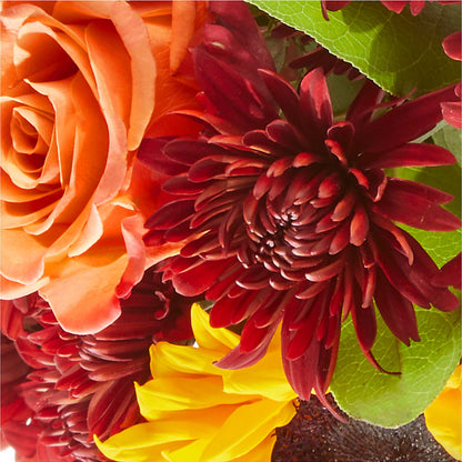September Sunset Bouquet –  The Flower Garden, Nettleton MS