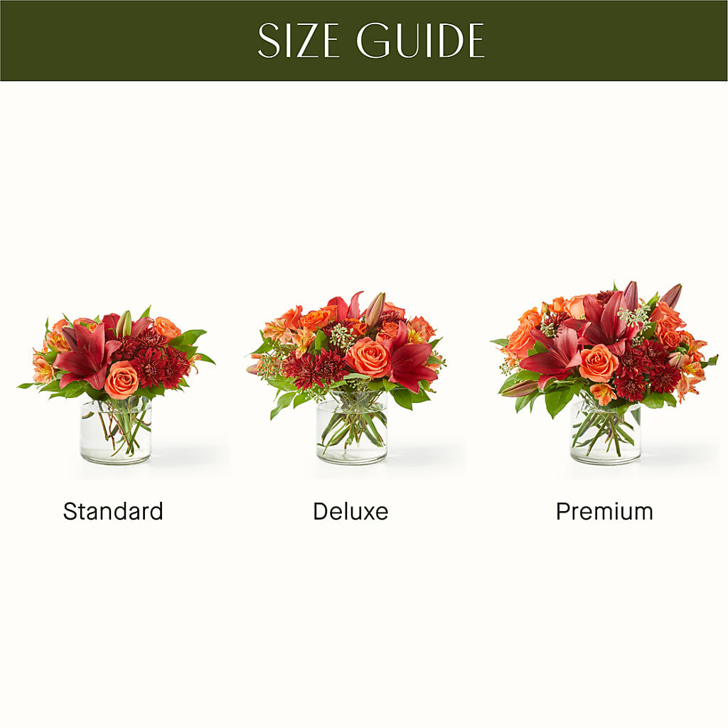 Crimson Leaves Bouquet –  The Flower Garden, Nettleton MS