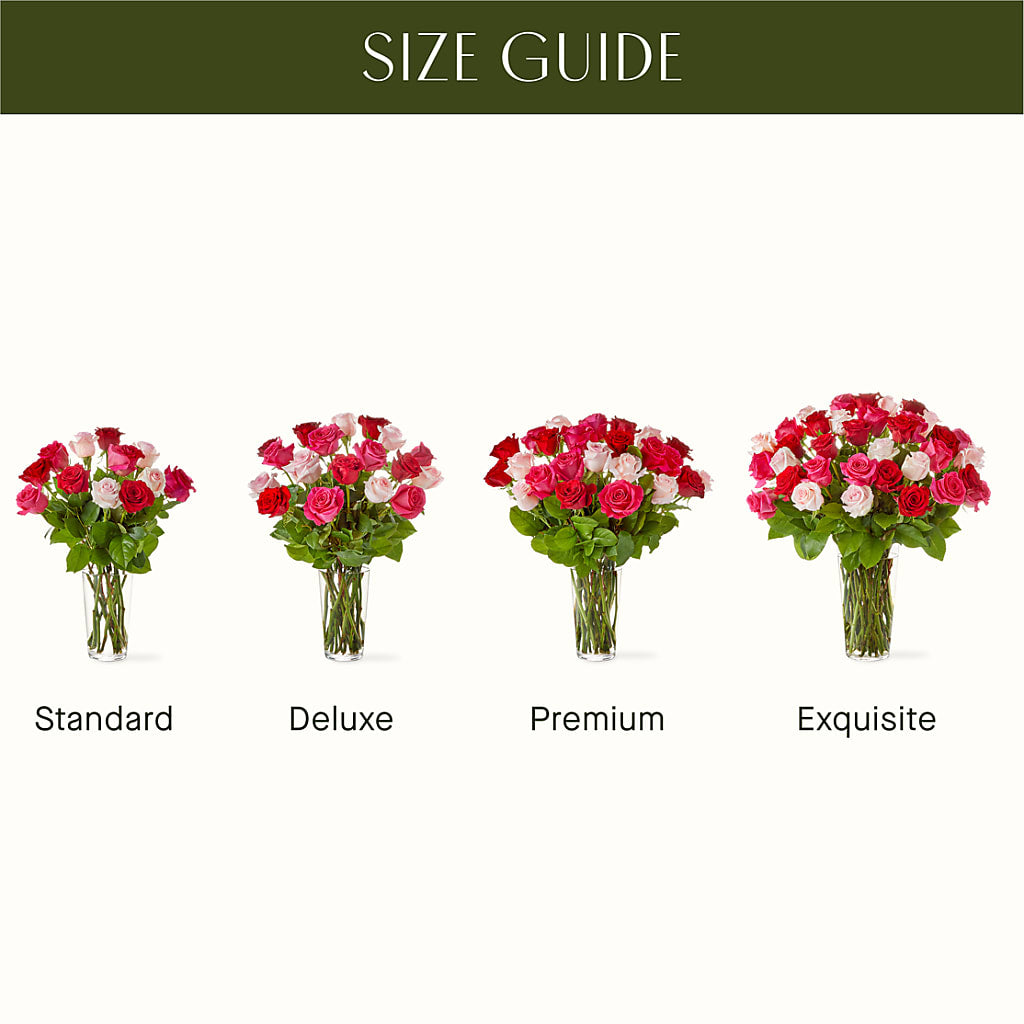 Charming Rose Bouquet –  The Flower Garden, Nettleton MS