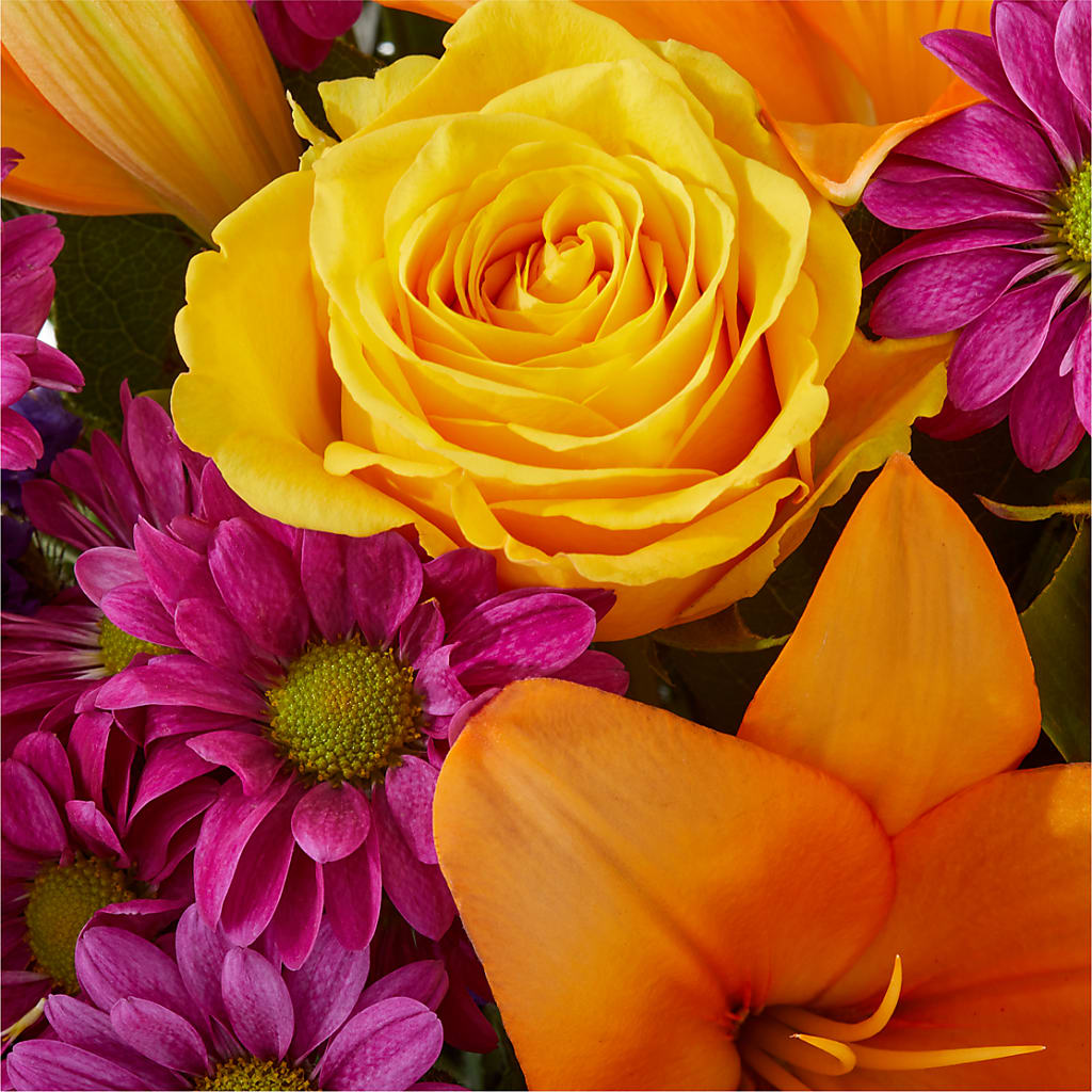 Colorful Visions Bouquet –  The Flower Garden, Nettleton MS