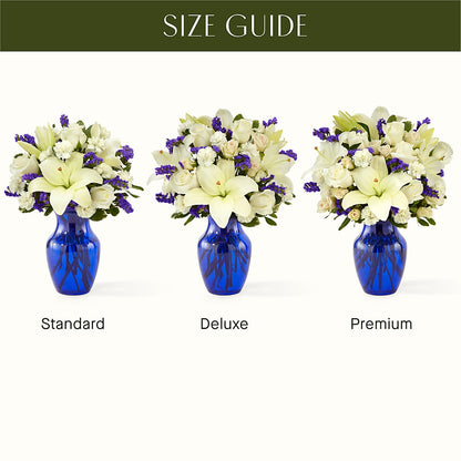 Sapphire Rush Bouquet –  The Flower Garden, Nettleton MS