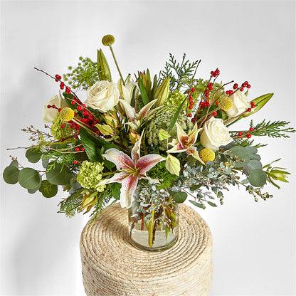 Berry & Bright Bouquet –  The Flower Garden, Nettleton MS