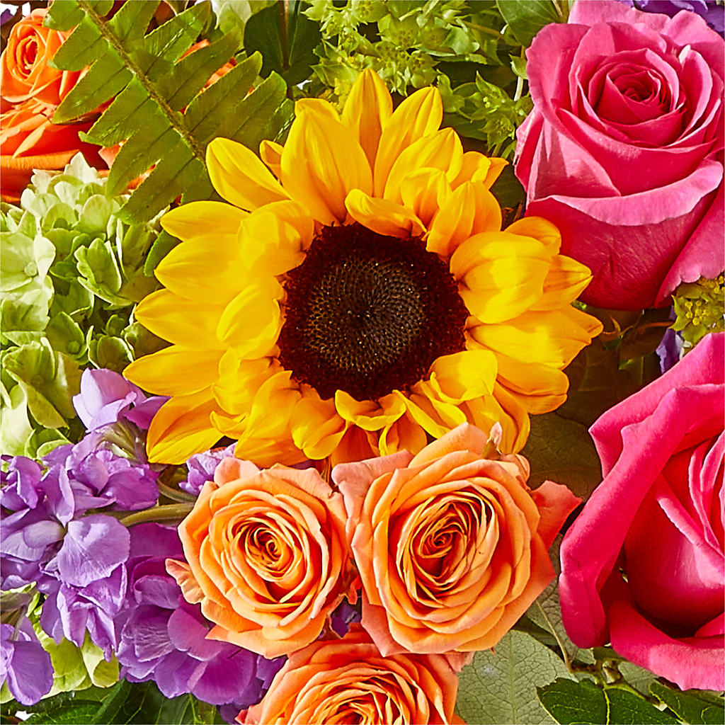 Vibrant Greetings Bouquet –  The Flower Garden, Nettleton MS