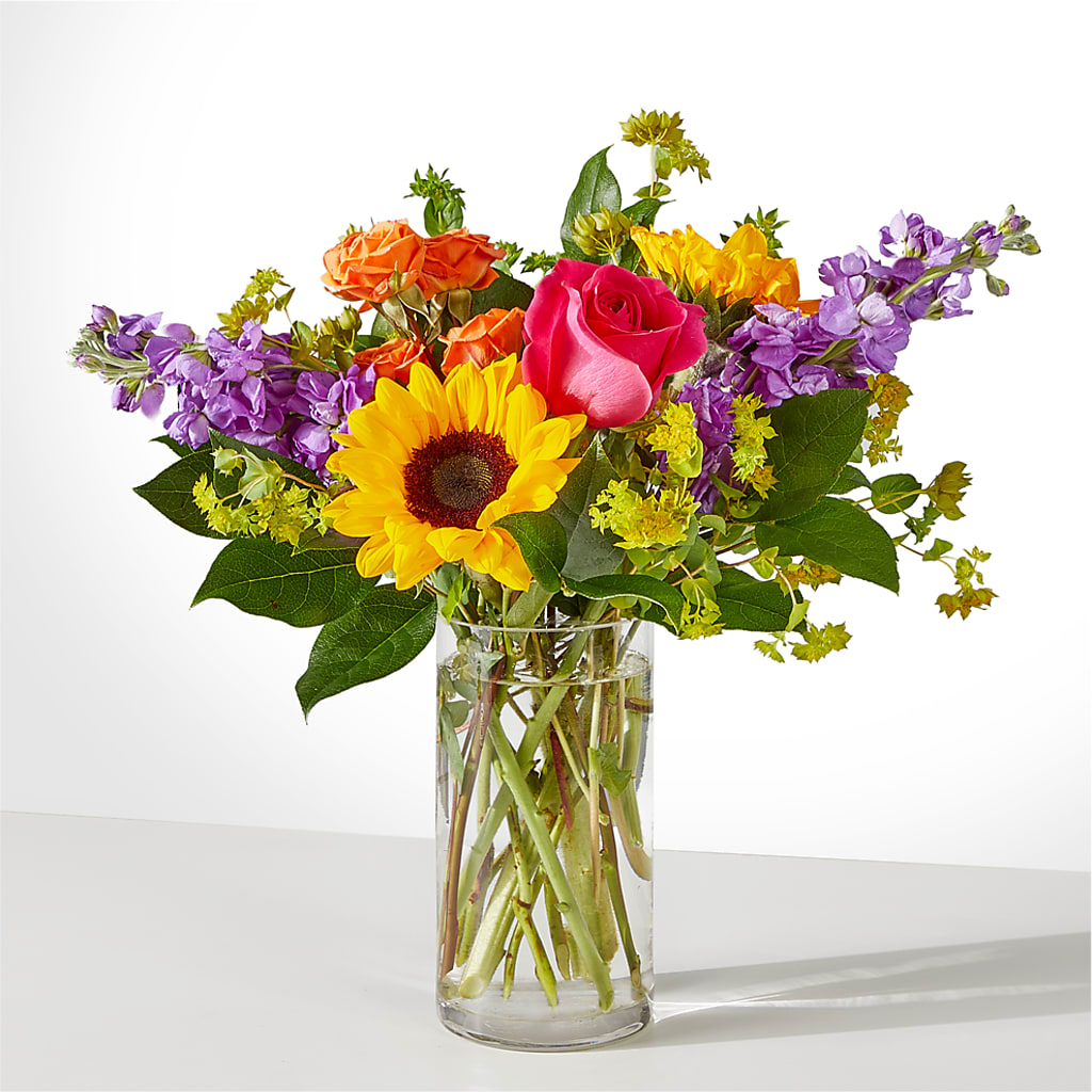 Vibrant Greetings Bouquet –  The Flower Garden, Nettleton MS