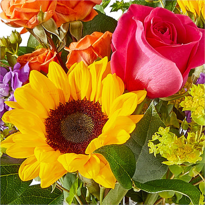 Vibrant Greetings Bouquet –  The Flower Garden, Nettleton MS