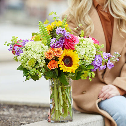 Vibrant Greetings Bouquet –  The Flower Garden, Nettleton MS