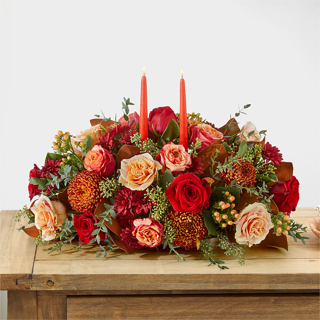 Gather Near Centerpiece –  The Flower Garden, Nettleton MS